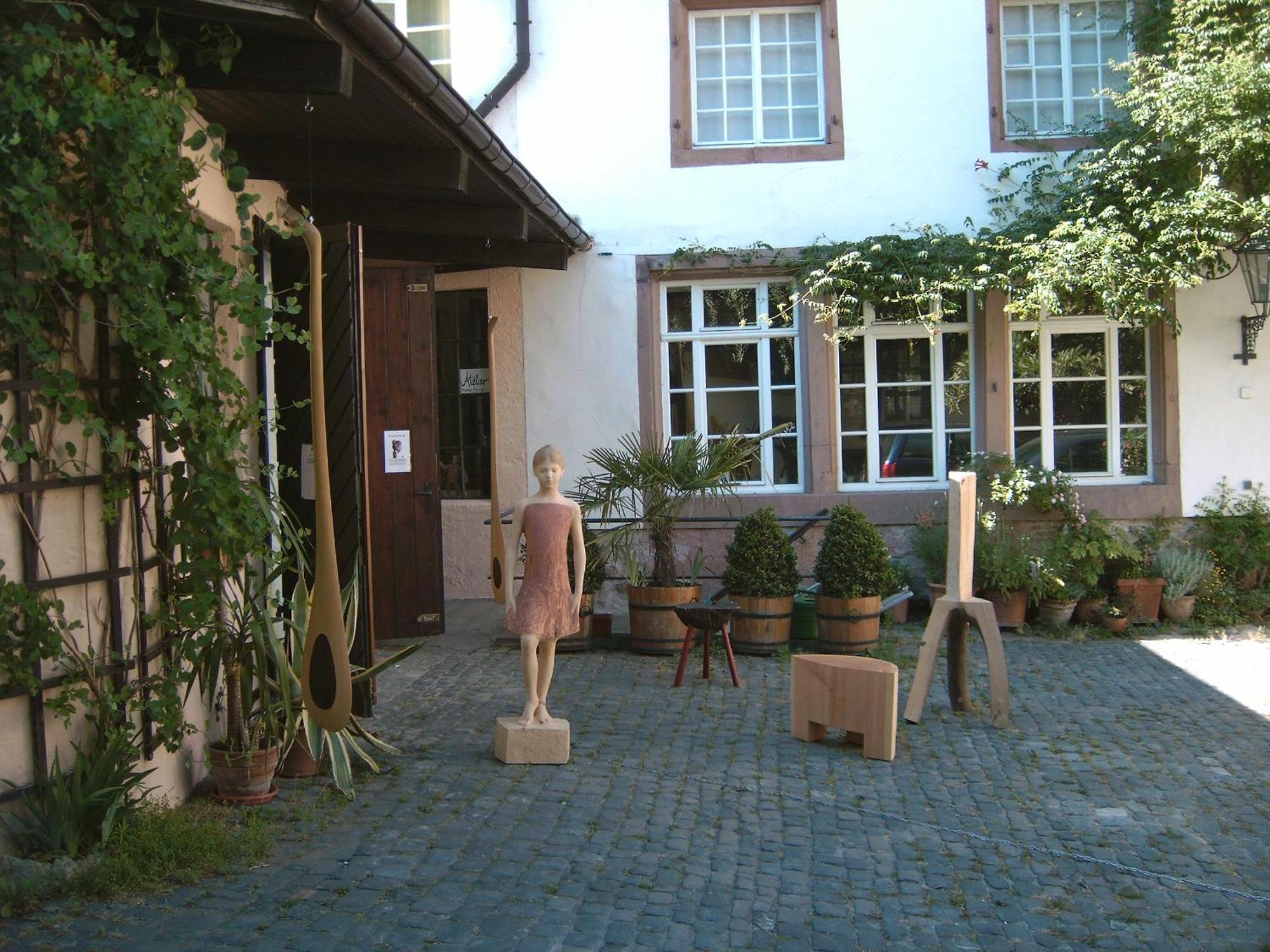 Historischer Adelshof Am Marktplatz, Atelier 70 M² Weinheim Exterior photo